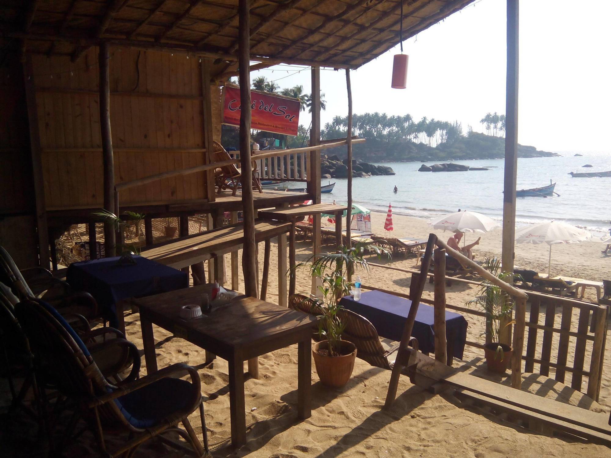 Cafe Del Mar Beach Bungalows Ξενοδοχείο Palolem Εξωτερικό φωτογραφία
